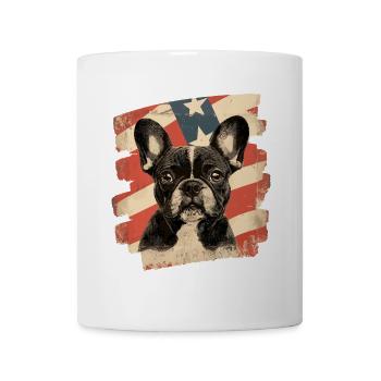 Bouledogue français Frenchie - Mug blanc - blanc - Devant