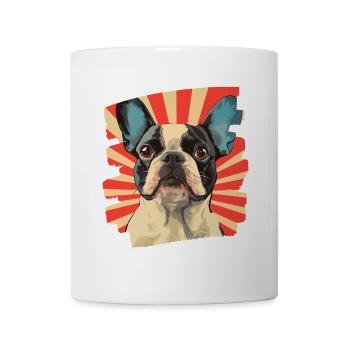 Bouledogue français Frenchie - Mug blanc - blanc - Devant