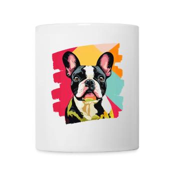 Bouledogue français Frenchie - Mug blanc - blanc - Devant