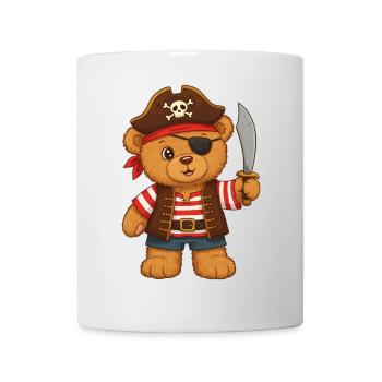 Teddy Bear Pirate - Mug - white - Front
