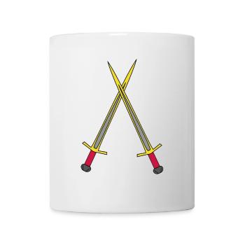 Sword Knight Medieval Warrior Swords - Mug - white - Front