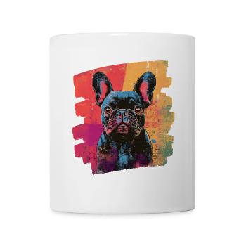 Bouledogue français Frenchie - Mug blanc - blanc - Devant