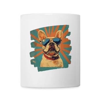Bouledogue français Frenchie - Mug blanc - blanc - Devant