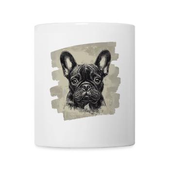 Bouledogue français Frenchie - Mug blanc - blanc - Devant