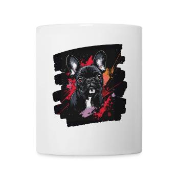 Bouledogue français Frenchie - Mug blanc - blanc - Devant