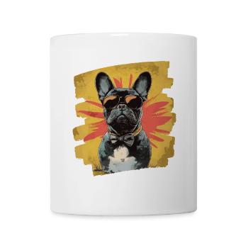 Bouledogue français Frenchie - Mug blanc - blanc - Devant