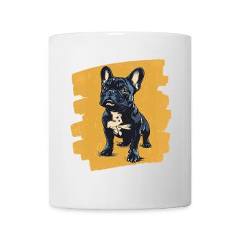 Bouledogue français Frenchie - Mug blanc - blanc - Devant