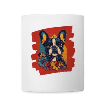 Bouledogue français Frenchie - Mug blanc - blanc - Devant
