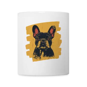 Bouledogue français Frenchie - Mug blanc - blanc - Devant