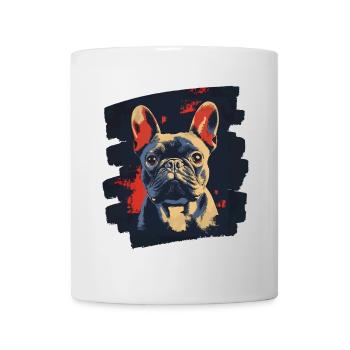 Bouledogue français Frenchie - Mug blanc - blanc - Devant