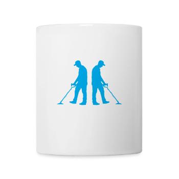Détecteur de métaux Détection de métaux - Mug blanc - blanc - Devant