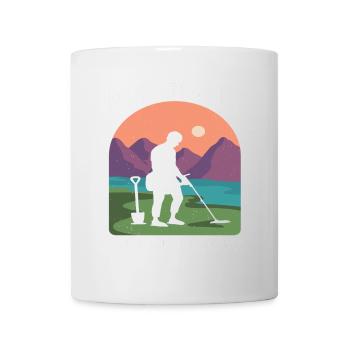 Détecteur de métaux Détection de métaux - Mug blanc - blanc - Devant
