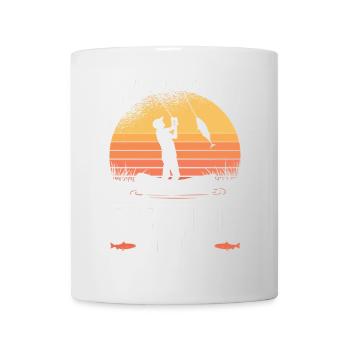 Fishing Design Fish Lover Fisherman - Tasse - Weiß - Vorne