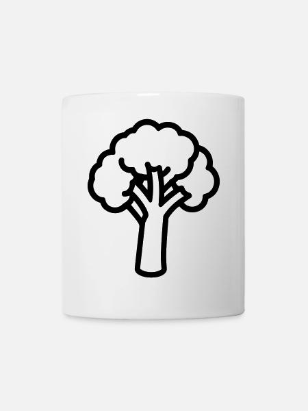 Brokkoli - Tasse - Weiß