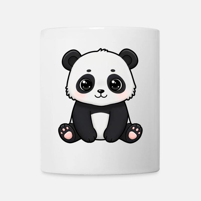 Animal Cartoon Panda - Mug - white