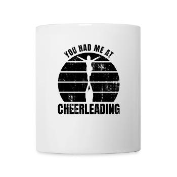 Cheerleader Witz - Tasse - Weiß - Vorne
