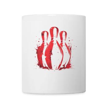 Bowling - Mug blanc - blanc - Devant