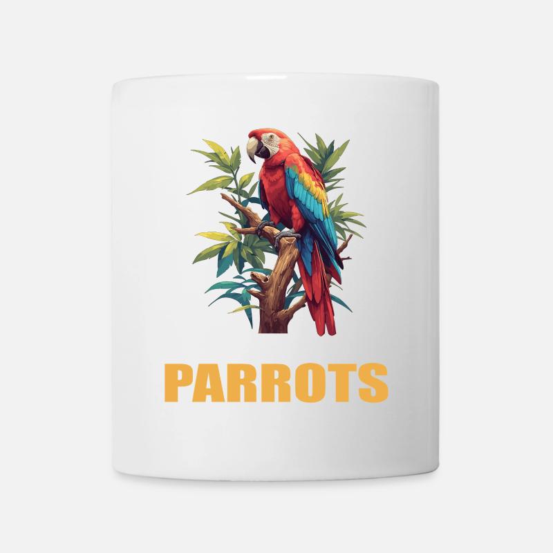 Parrot Parrot Parrot - Mug - white