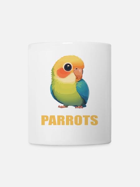 Perroquet Perroquet Perroquet - Mug blanc - blanc