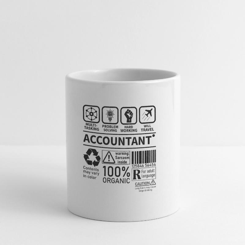 Accountant Multi Tasking Problem Solving Hard Work Mug