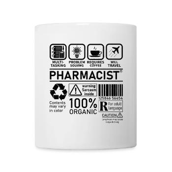 Pharmacist multi tasking problem solving - Mug - white - Front