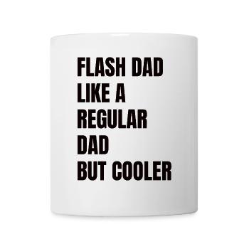 Bloc Flash Papa Boulderer - Mug blanc - blanc - Devant