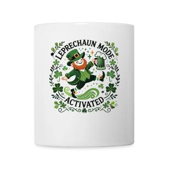Leprechaun Modus Aktiviert St. Patrick's Day - Tasse - Weiß - Vorne