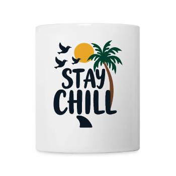 Séjour Chill Détente tropicale Vacances d’été - Mug blanc - blanc - Devant