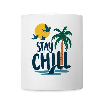 Séjour Chill Détente tropicale Vacances d’été - Mug blanc - blanc - Devant