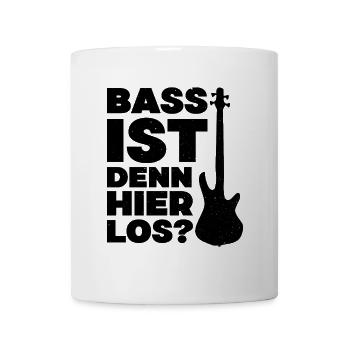 Bass is going on here? - Funny music design - Mug - white - Front