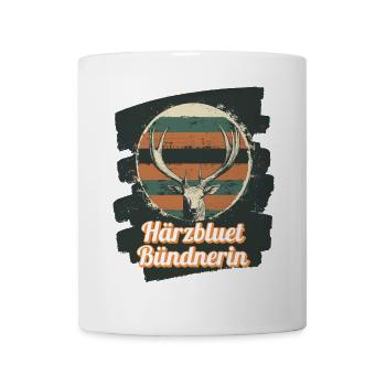Härzbluetgraubünden, Graubünden, Switzerland - Mug - white - Front