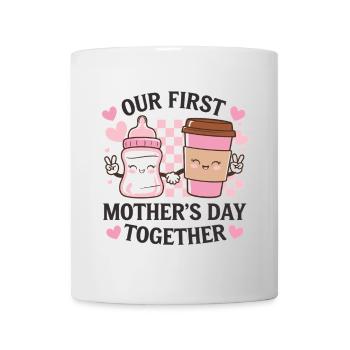 Unser erster Muttertag - Tasse - Weiß - Vorne