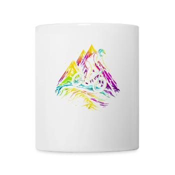 Vintage Mountain Bike Lover - Mug - white - Front