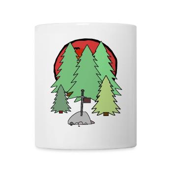 Knights Heroes Medieval Sword Swords Fable - Mug - white - Front