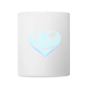 Heart Hearts Emotion Face - Mug - white - Front