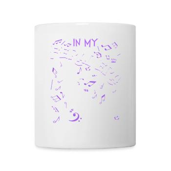 Drôle Opossum Wild Girl Fête Vacances Été - Mug blanc - blanc - Devant