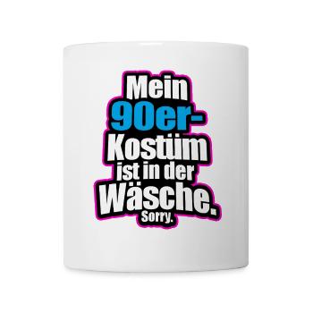 My 90s Costume In The Lingerie Theme Party - Mug - white - Front