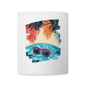 Summer & Summer Glasses - Mug - white - Front