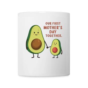 Drôle d’avocat pour la première fête des mères - Mug blanc - blanc - Devant