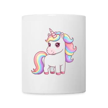 Animal Cartoon Unicorn - Mug - white - Front