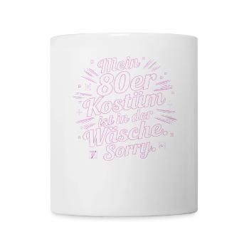80s Costume Is In The Lingerie 80s Party 80s - Mug - white - Front