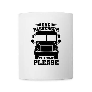 Funny Bus Driver Joke - Mug - white - Front