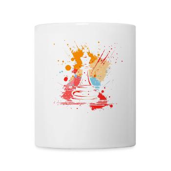 Chess Pieces Graffiti - Mug - white - Front