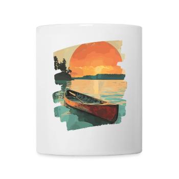 Kajak Kajakfahrer Kajakfahren Outdoor - Tasse - Weiß - Vorne