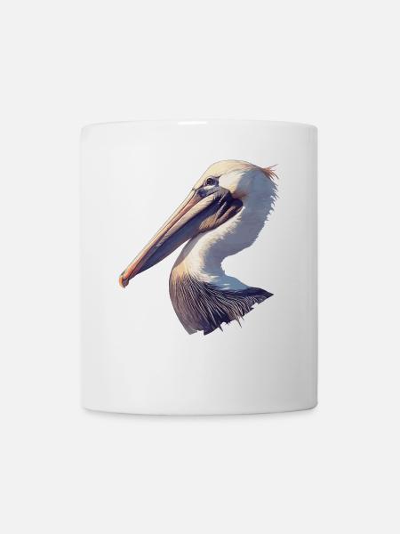 Pelikane Pelikan - Tasse - Weiß