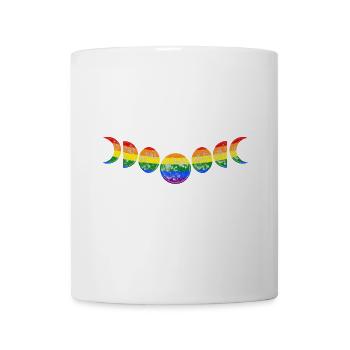 Contre le racisme ! Pour la politique, les droits de l’homme, l’amour - Mug blanc - blanc - Devant