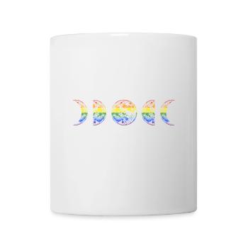 Contre le racisme ! Pour la politique, les droits de l’homme, l’amour - Mug blanc - blanc - Devant