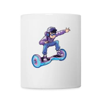 Life is better when you're hoverboard - Mug - white - Front