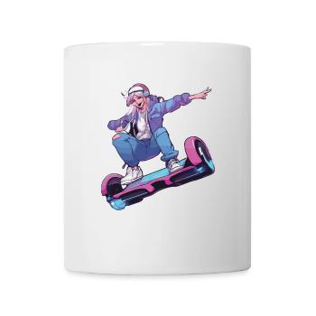 Life is better when you're hoverboard - Mug - white - Front