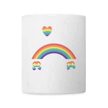 Gegen Rassismus! Für Politik Menschenrechte Liebe - Tasse - Weiß - Vorne
